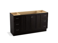 Load image into Gallery viewer, KOHLER K-99523-TK-1WU Damask 60&amp;quot; bathroom vanity cabinet with toe kick, 2 doors and 6 drawers
