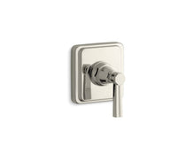 Load image into Gallery viewer, KOHLER T13175-4B-SN Pinstripe Valve Trim With Lever Handle For Transfer Valve, Requires Valve in Vibrant Polished Nickel
