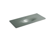 Load image into Gallery viewer, KOHLER K-3053-1 Iron/Impressions 49&amp;quot; Enameled cast iron vanity top with integrated oval sink
