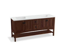 Load image into Gallery viewer, KOHLER K-99560-1WE Marabou 72&amp;quot; bathroom vanity cabinet with 4 doors and 2 drawers
