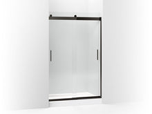 Load image into Gallery viewer, KOHLER K-706008-L Levity Sliding shower door, 74&amp;quot; H x 43-5/8 - 47-5/8&amp;quot; W, with 1/4&amp;quot; thick Crystal Clear glass
