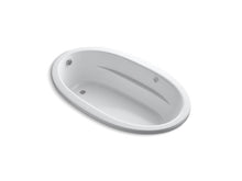 Load image into Gallery viewer, KOHLER K-1164-S1GW Sunward 72&amp;quot; x 42&amp;quot; drop-in BubbleMassage air bath with Bask heated surface
