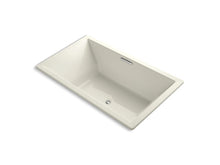 Load image into Gallery viewer, KOHLER K-1174-VBW Underscore 72&amp;quot; x 42&amp;quot; drop-in VibrAcoustic bath with Bask heated surface and center drain
