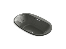 Load image into Gallery viewer, KOHLER K-5718-H2-58 Underscore Oval 72&amp;quot; x 42&amp;quot; drop-in whirlpool with heater without jet trim
