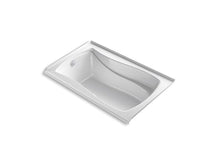 Load image into Gallery viewer, KOHLER K-1239-GHLAW Mariposa 60&amp;quot; x 36&amp;quot; integral apron Heated BubbleMassage air bath with Bask heated surface and left-hand drain
