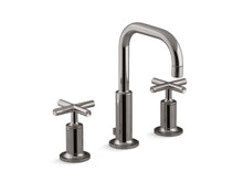 Load image into Gallery viewer, KOHLER K-14406-3 Purist Widespread bathroom sink faucet with cross handles, 1.2 gpm
