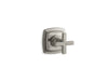 KOHLER T16242-3-BN Margaux Valve Trim With Cross Handle For Transfer Valve, Requires Valve in Vibrant Brushed Nickel