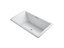 Load image into Gallery viewer, KOHLER K-1174-GW-0 Underscore Rectangle 72&amp;quot; x 42&amp;quot; drop-in BubbleMassage(TM) Air Bath with Bask heated surface and center drain
