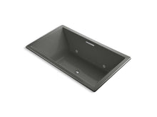 Load image into Gallery viewer, KOHLER K-1174-GVBCW-58 Underscore Rectangle 72&amp;quot; x 42&amp;quot; drop-in VibrAcoustic + BubbleMassage(TM) Air Bath with Bask(TM) heated surface and chromatherapy and center drain
