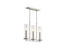 Load image into Gallery viewer, KOHLER 23344-CH03-SNL Damask Three-Light Linear in Polished Nickel
