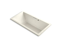Load image into Gallery viewer, KOHLER K-1835-GW-96 Underscore Rectangle 72&amp;quot; x 36&amp;quot; drop-in BubbleMassage air bath with Bask heated surface and reversible drain
