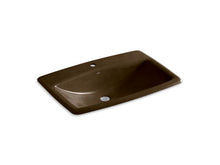 Load image into Gallery viewer, KOHLER K-2885-1-KA Drop-in bathroom sink with single faucet hole
