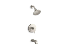 Load image into Gallery viewer, KOHLER TS97074-4-BN Pitch Rite-Temp Bath And Shower Trim With 2.0 Gpm Showerhead in Vibrant Brushed Nickel
