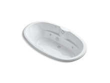 Load image into Gallery viewer, KOHLER K-1148-CD-0 7242 72&amp;quot; x 42&amp;quot; oval drop-in whirlpool with custom pump location
