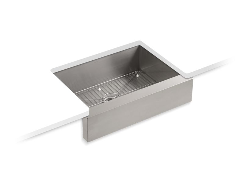 KOHLER K-3936 Vault 29-1/2" undermount single-bowl farmhouse kitchen sink