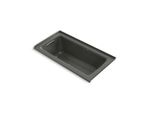 Load image into Gallery viewer, KOHLER K-1947-GHLW Archer 60&amp;quot; x 30&amp;quot; integral flange Heated BubbleMassage air bath with Bask heated surface and left-hand drain
