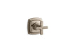 KOHLER T16242-3-BV Margaux Valve Trim With Cross Handle For Transfer Valve, Requires Valve in Vibrant Brushed Bronze