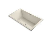 Load image into Gallery viewer, KOHLER K-1174-GW-47 Underscore Rectangle 72&amp;quot; x 42&amp;quot; drop-in BubbleMassage(TM) Air Bath with Bask heated surface and center drain
