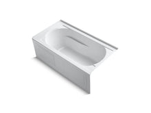 Load image into Gallery viewer, KOHLER K-1184-RA Devonshire 60&amp;quot; x 32&amp;quot; alcove bath with integral apron, integral flange and right-hand drain
