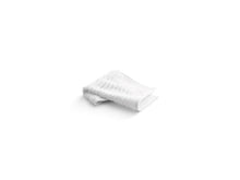 Load image into Gallery viewer, KOHLER 31509-TA-0 Turkish Bath Linens Washcloth With Tatami Weave, 13&amp;quot; X 13&amp;quot; in White
