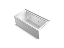 Load image into Gallery viewer, KOHLER K-1947-HRA Archer 60&amp;quot; x 30&amp;quot; three-side integral flange whirlpool bath with right-hand drain, heater, and Comfort Depth design
