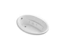 Load image into Gallery viewer, KOHLER K-1162-S1H-0 Sunward 60&amp;quot; x 42&amp;quot; oval drop-in whirlpool with heater
