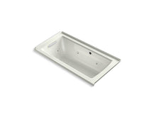 Load image into Gallery viewer, KOHLER K-1947-LW Archer 60&amp;quot; x 30&amp;quot; alcove whirlpool bath with Bask heated surface
