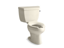 Load image into Gallery viewer, KOHLER 3531-TR Wellworth Classic Two-piece elongated 1.0 gpf toilet with tank cover locks, less seat
