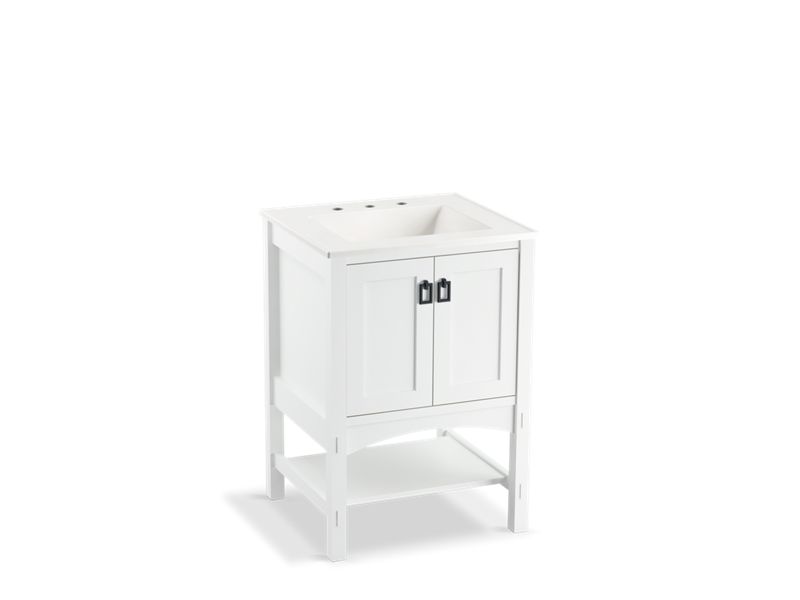 KOHLER K-99552-1WA Marabou 24" bathroom vanity cabinet with 2 doors