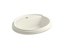 Load image into Gallery viewer, KOHLER K-2992-1-96 Tresham Oval Drop-in bathroom sink with single faucet hole
