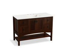 Load image into Gallery viewer, KOHLER K-99557-1WD Marabou 48&amp;quot; bathroom vanity cabinet with 2 doors and 4 drawers
