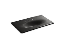 Load image into Gallery viewer, KOHLER K-3051-8 Iron/Impressions 37&amp;quot; Enameled cast iron vanity top with integrated oval sink
