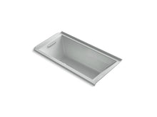 Load image into Gallery viewer, KOHLER K-1167-GLW-95 Underscore Rectangle 60&amp;quot; x 30&amp;quot; alcove BubbleMassage(TM) Air Bath with Bask heated surface and left-hand drain
