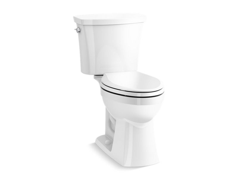 KOHLER Kelston Two-piece elongated 1.28 gpf toilet with ContinuousClean ST technology