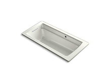 Load image into Gallery viewer, KOHLER K-1948-W1 Archer 66&amp;quot; x 32&amp;quot; drop-in bath with Bask heated surface and end drain

