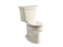 Load image into Gallery viewer, KOHLER 3988-RA-47 Wellworth Two-Piece Elongated Dual-Flush Toilet With Right-Hand Trip Lever in Almond
