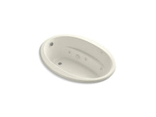 Load image into Gallery viewer, KOHLER K-1162-S1H-96 Sunward 60&amp;quot; x 42&amp;quot; oval drop-in whirlpool with heater
