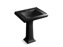 Load image into Gallery viewer, KOHLER 2258-1 Memoirs Classic 27&amp;quot; pedestal bathroom sink with single faucet hole
