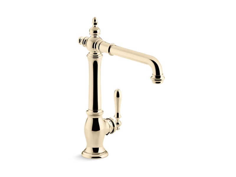 KOHLER K-99266 Artifacts Single-handle kitchen sink faucet