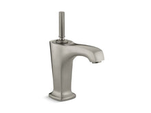 Load image into Gallery viewer, KOHLER 16230-4-BN Margaux Single-Hole Bathroom Sink Faucet With 5-3/8&amp;quot; Spout And Lever Handle in Vibrant Brushed Nickel
