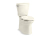 KOHLER 20198-96 Betello Comfort Height Two-Piece Elongated 1.28 Gpf Chair Height Toilet With Continuousclean Technology in Biscuit