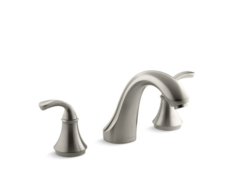 KOHLER K-T10278-4 Forté Sculpted Deck-mount bath faucet trim for high-flow valve, valve not included