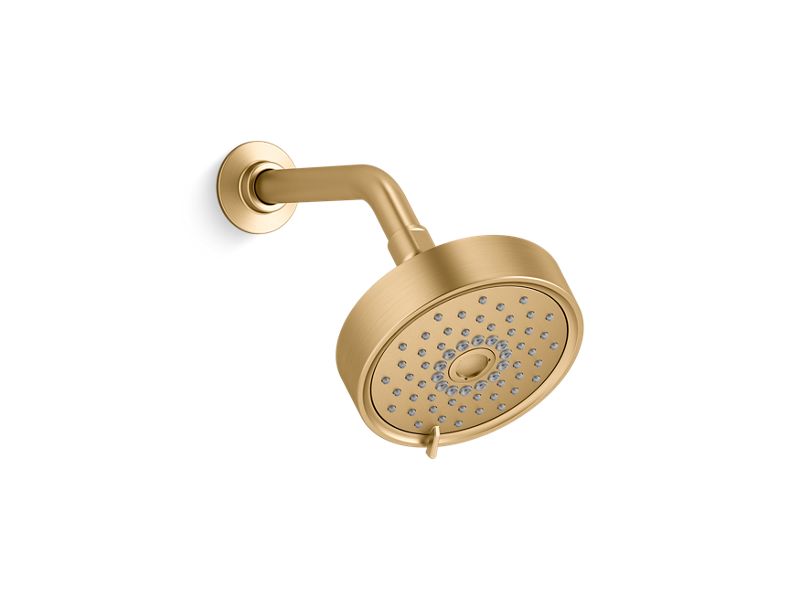 KOHLER K-22170-G Purist 1.75 gpm multifunction showerhead with Katalyst air-induction technology