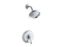 Load image into Gallery viewer, KOHLER TS12014-4-CP Fairfax Rite-Temp(R) Shower Valve Trim With Lever Handle And 2.5 Gpm Showerhead in Polished Chrome
