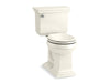 KOHLER 33815 Memoirs Stately ContinuousClean ST two-piece round-front toilet, 1.28 gpf
