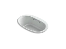 Load image into Gallery viewer, KOHLER K-5714-GW-95 Underscore Oval 60&amp;quot; x 36&amp;quot; drop-in BubbleMassage(TM) Air Bath with Bask heated surface

