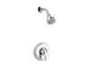 KOHLER K-TS15611-4 Coralais Rite-Temp shower valve trim with lever handle and 2.5 gpm showerhead