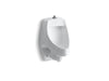 KOHLER Dexter Siphon-jet wall-mount 0.5 or 1.0 gpf urinal with top spud, antimicrobial