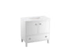 KOHLER K-99506-LG Jacquard 36" bathroom vanity cabinet