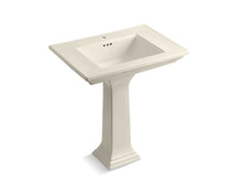 Load image into Gallery viewer, KOHLER 2268-1 Memoirs Stately 30&amp;quot; pedestal bathroom sink with single faucet hole
